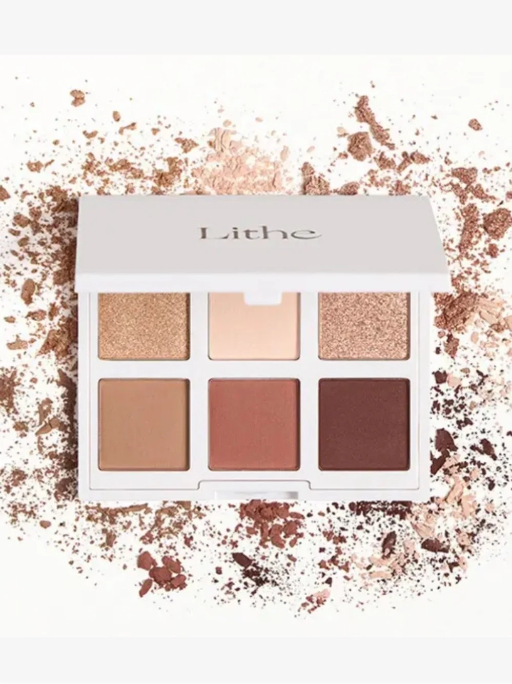 Lithe Neutral Eyeshadow Palette — Warm Brown & Champagne Shades